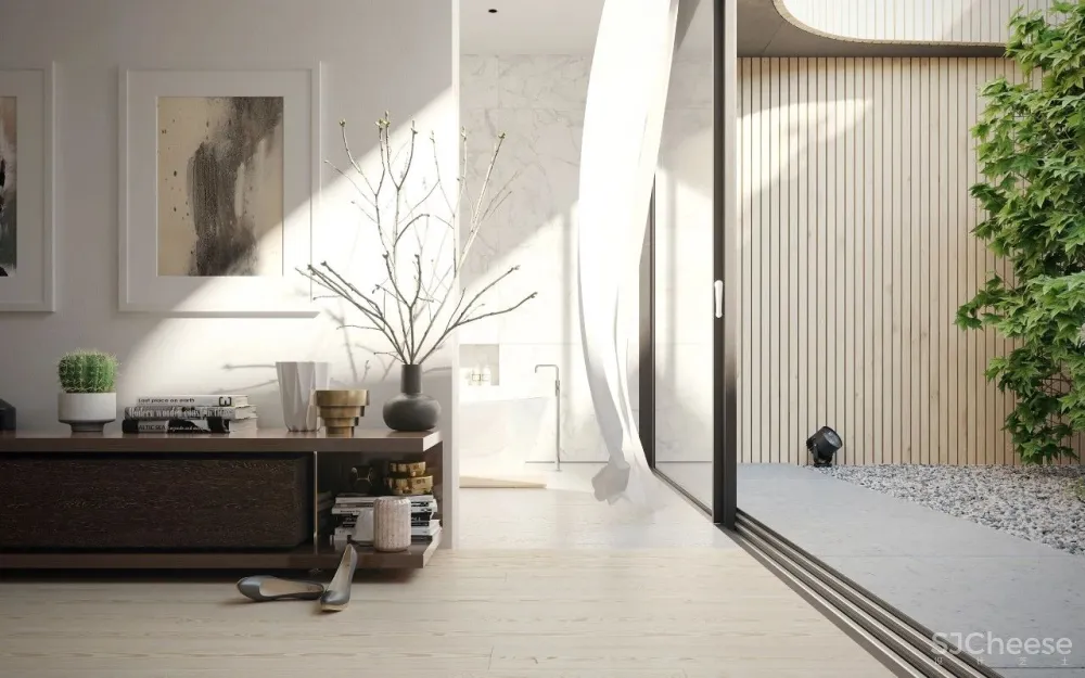 塞尔维亚极简设计,软装搭配太美了!