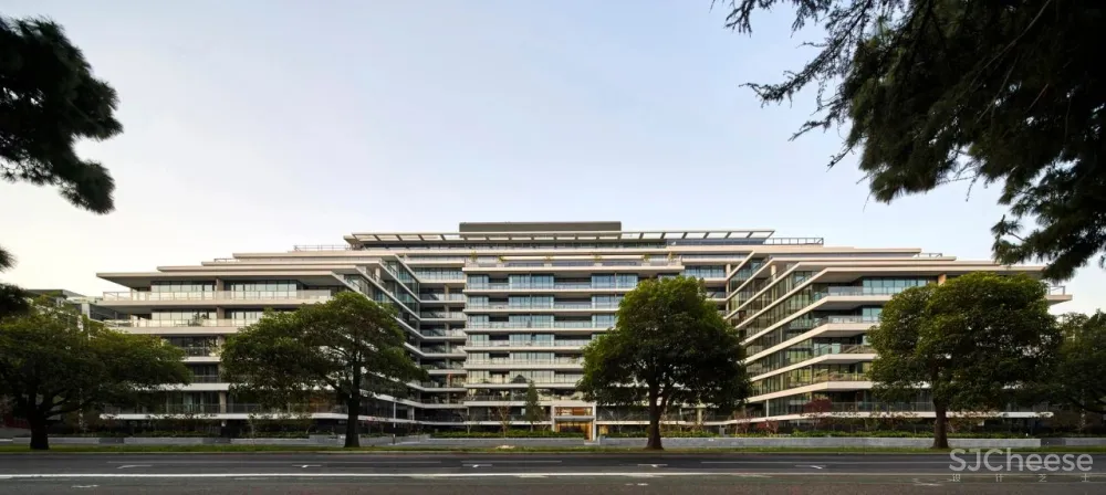 澳大利亚的这幢公寓楼,简约的设计却自带高级感!