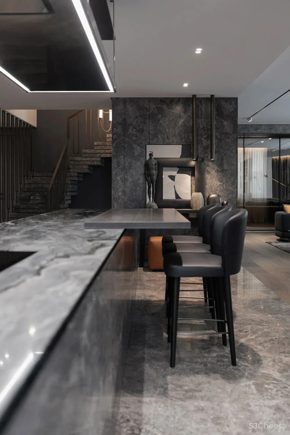 290㎡的复式豪宅,太帅了!