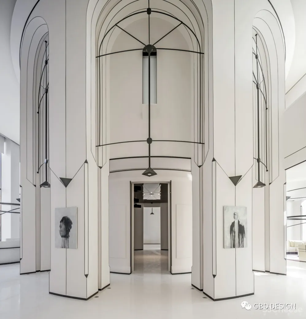 神圣的空旷—沈阳中海和平之门售楼部 广州杜文彪装饰设计