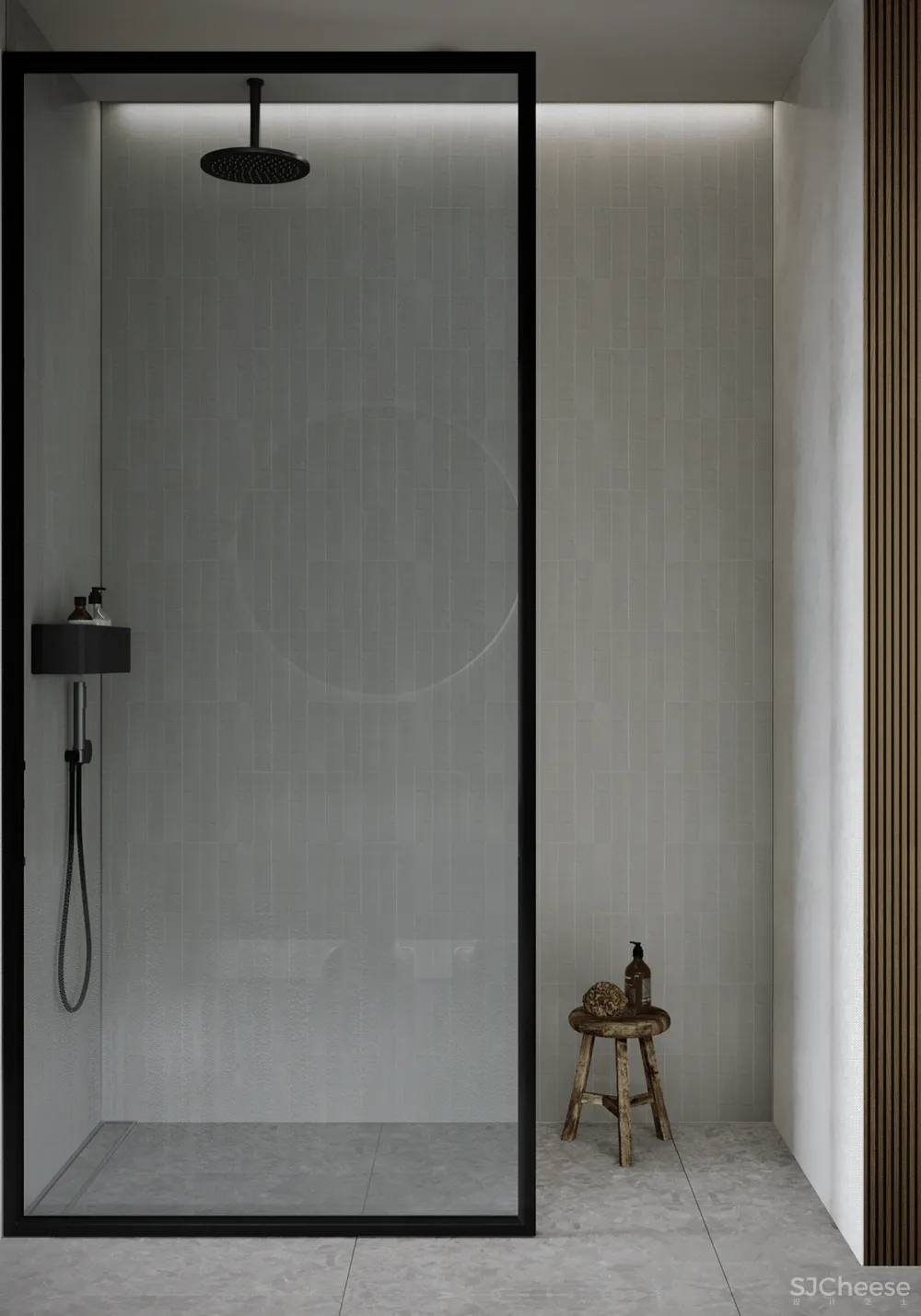 125㎡巴黎住宅，复古又简约的质感！