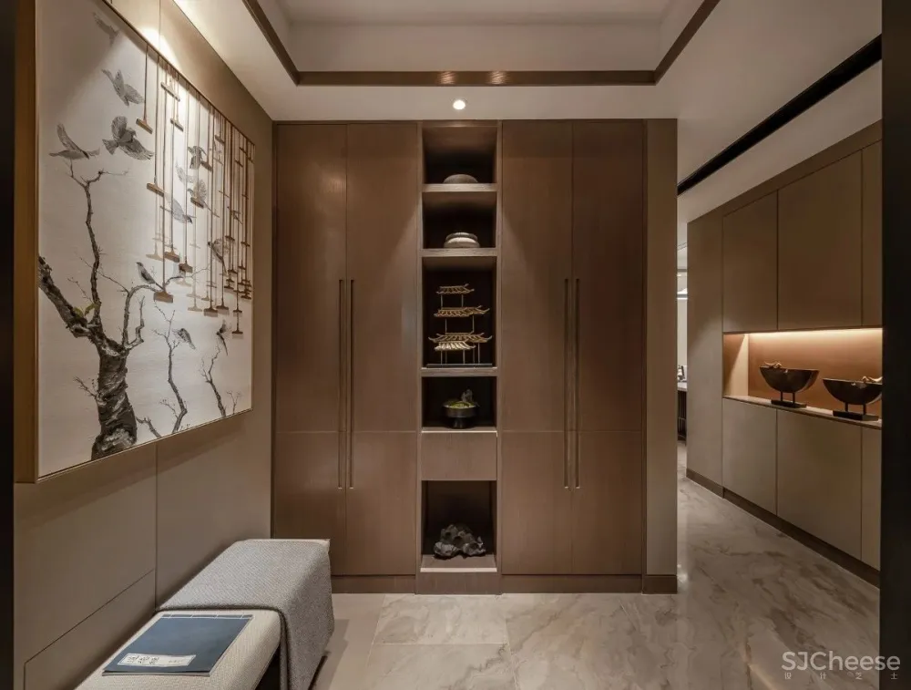 明德设计│塞上梦江南——银川万科翡翠公园上叠别墅样板间