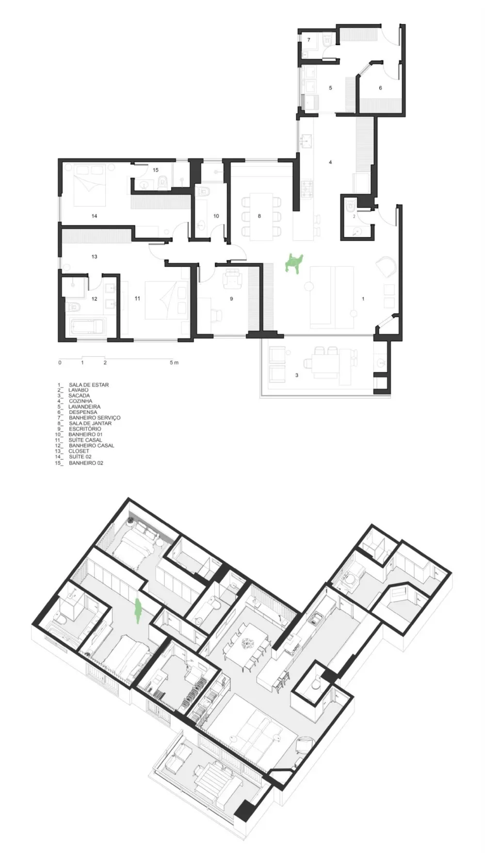 【川谷堂】自然感的空间,富有诗意和创意!