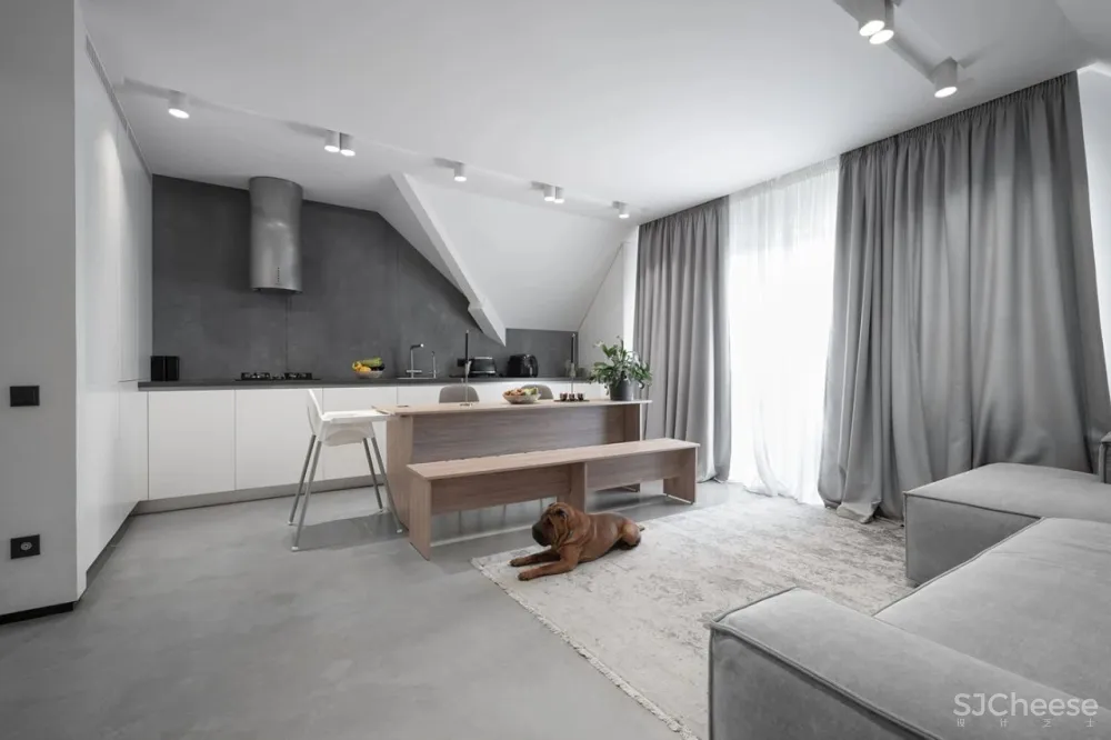 小户型阁楼，这样设计有格调还显大！