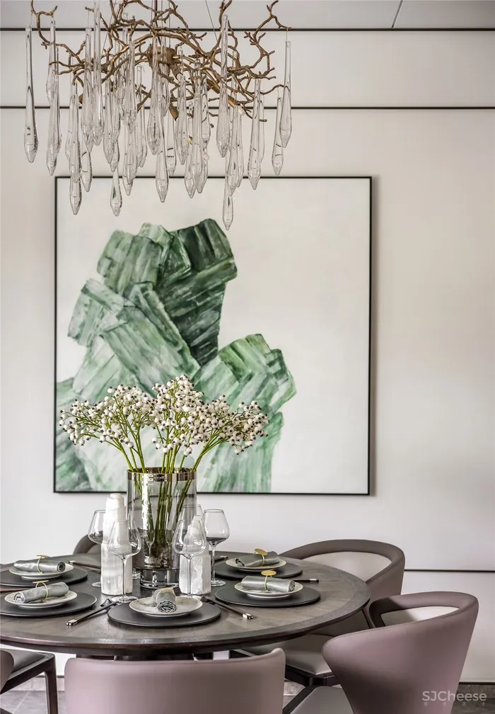 新中式 轻奢，每个空间设计都很赞！