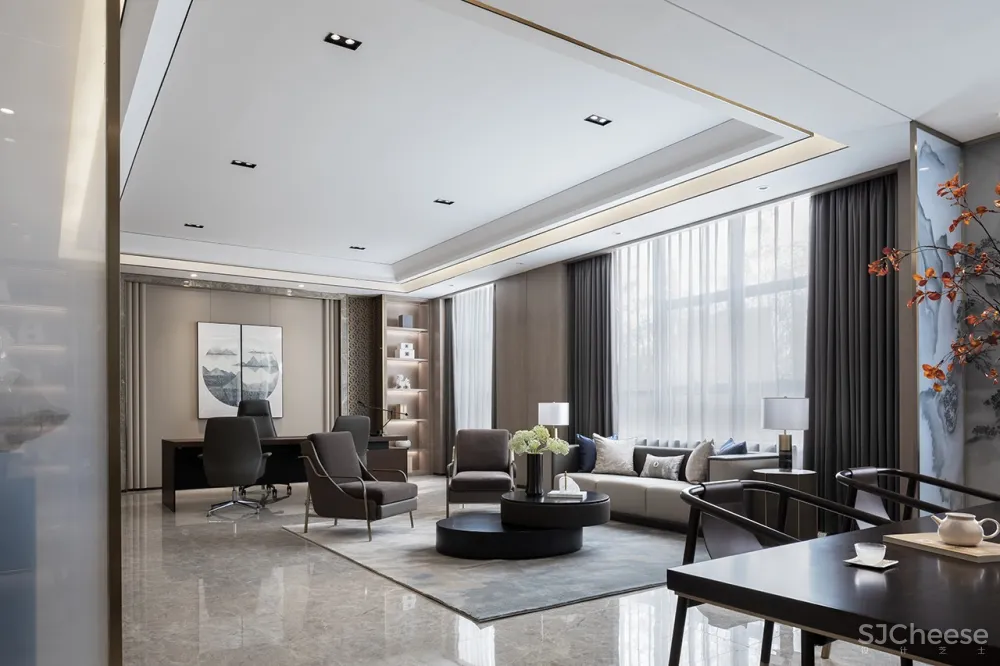 素颜陈设 | 坤达集团办公空间