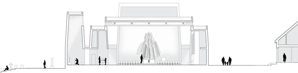 挪威波什格伦教堂:洁白瓷砖包覆的“复活”教堂 Espen Surnevik