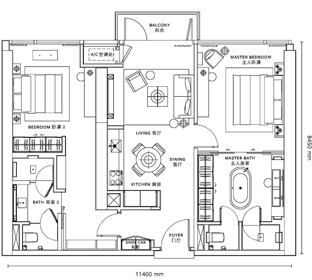 梁志天-Kelly Hoppen 吉隆坡豪宅新地标 四套样板间