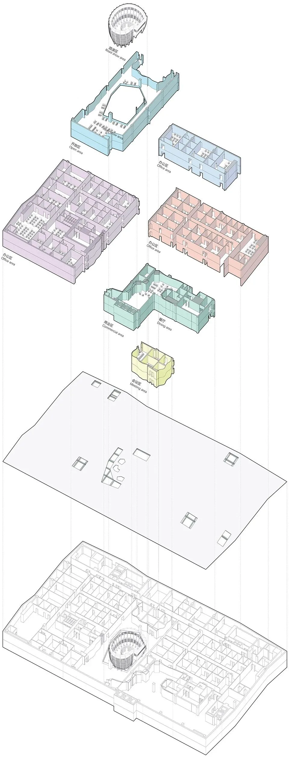 新作 空中竹楼 昆明大悦城优客工场 DAGA大观建筑