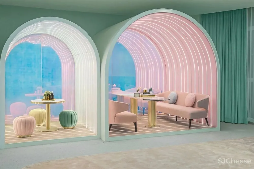 梦幻般的销售空间丨美到爆