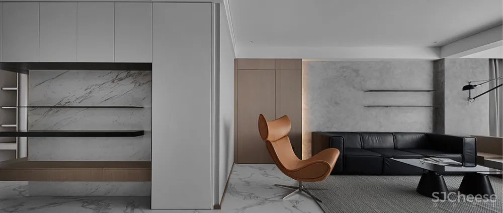 极简黑白灰,这样设计太有格调了!