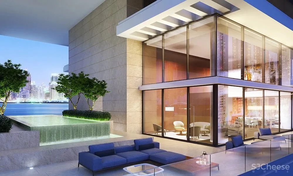 迪拜最贵的“空中别墅”,英国、奥地利、日本三大事务所联手打造,最小户型300平米!