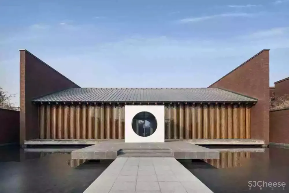 柏年印象设计 西安里城柳岸十里售楼中心 内敛的东方美学