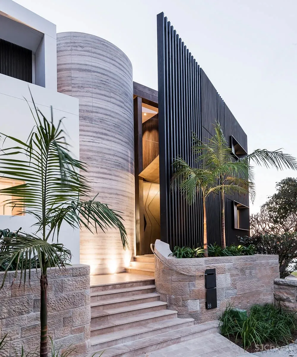 简约的大宅设计,恰当好处的细部表现