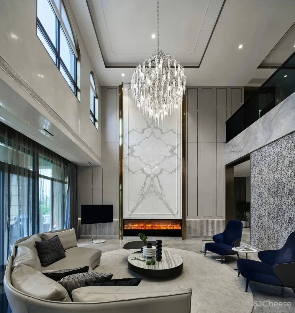 现代精巧简奢别墅，舒适自然，时尚别致 力设计