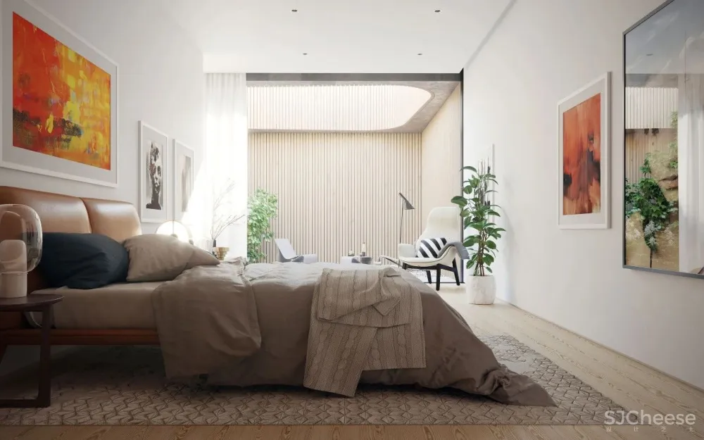 塞尔维亚极简设计,软装搭配太美了!