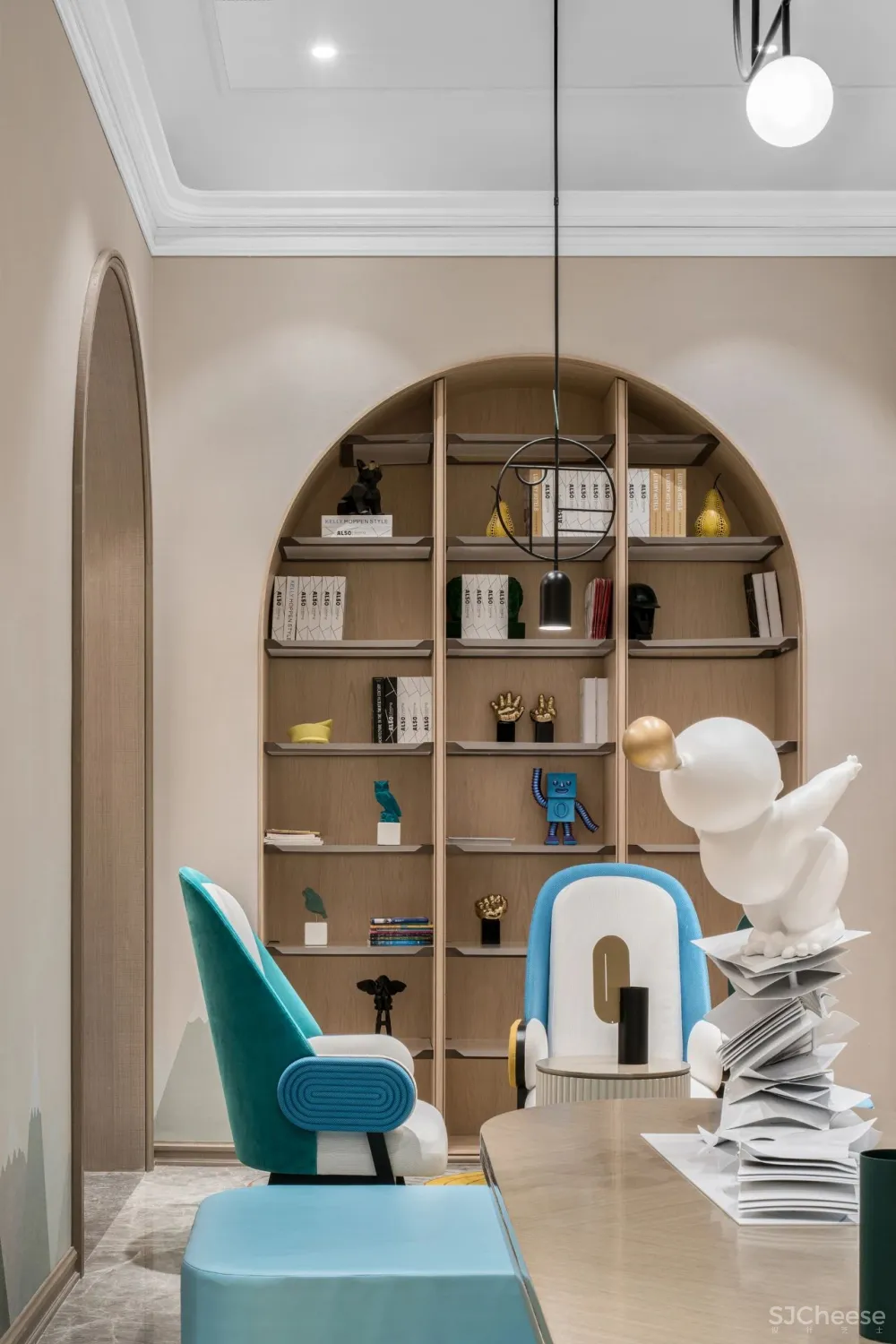 当代摩登气质的售楼中心设计,美的直入人心!