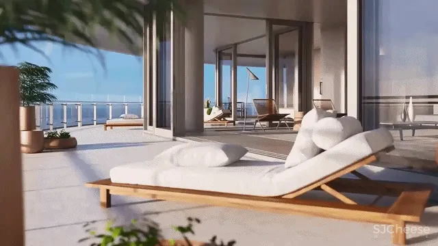 迈阿密最贵豪宅，顶层公寓6.8亿美元｜伦佐·皮亚诺新作