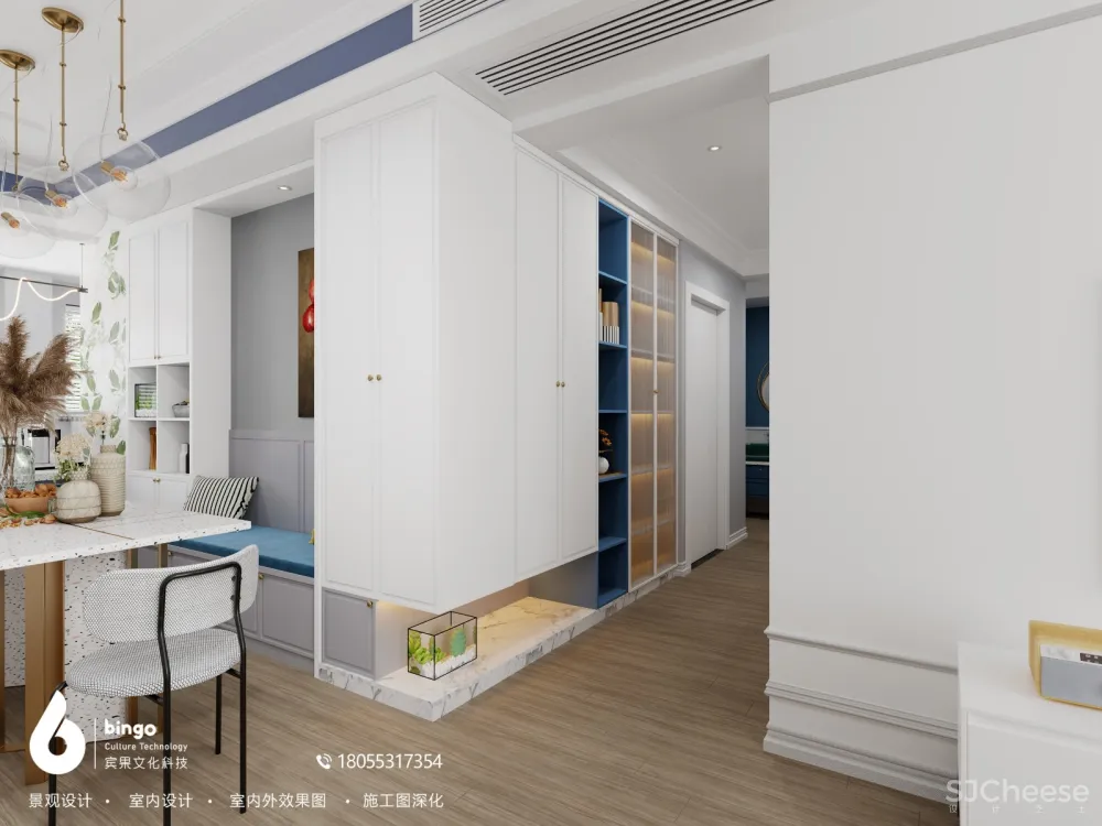 夏日里的小清新 现代美式