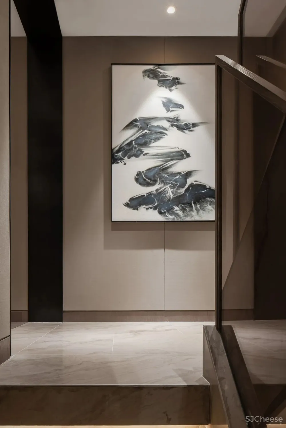 明德设计│塞上梦江南——银川万科翡翠公园上叠别墅样板间