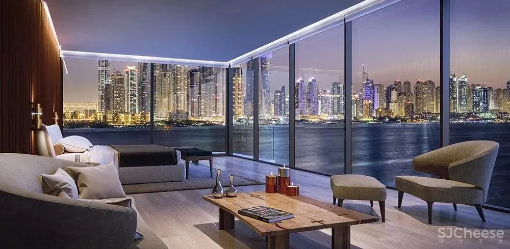 ONE PALM丨英国、日本、奥地利三大国家设计师联手打造，迪拜最贵空中别墅