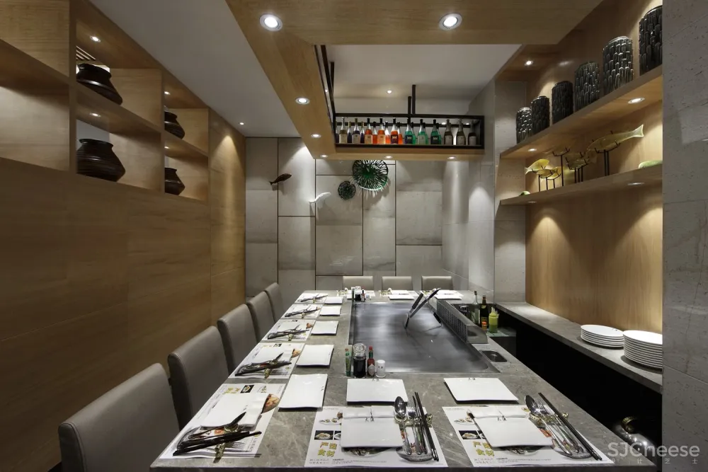 日式铁板烧品牌餐厅设计“大渔铁板烧”的前身,刀光下的“慢食”之旅