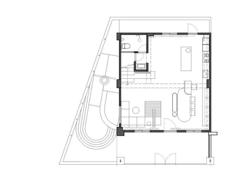 一个人，三只猫，144㎡ 糖果色度假屋