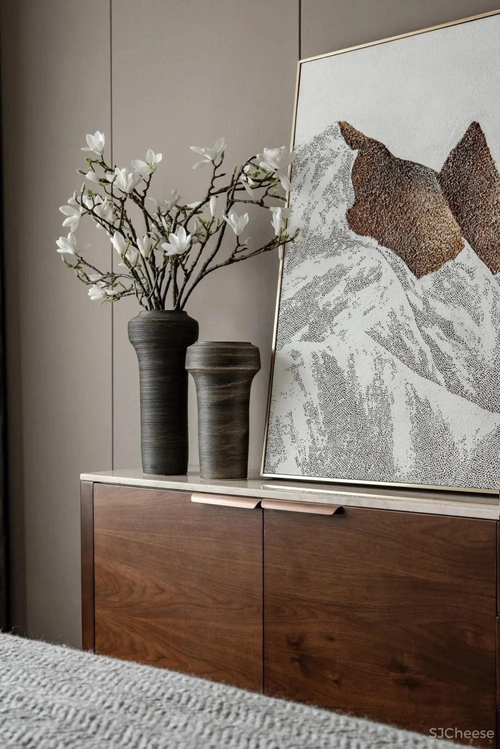 明德设计│塞上梦江南——银川万科翡翠公园上叠别墅样板间