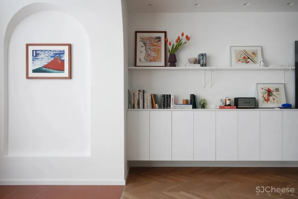 180㎡的两居室，这样留白才大气！