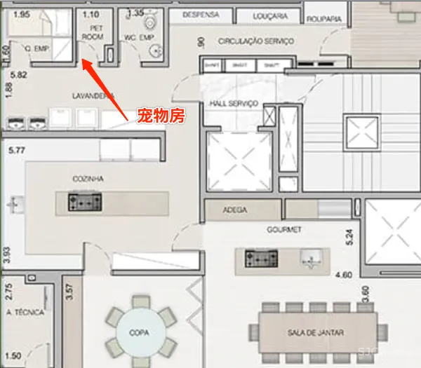 550㎡ 大平层,自然简约的画风比别墅更高级