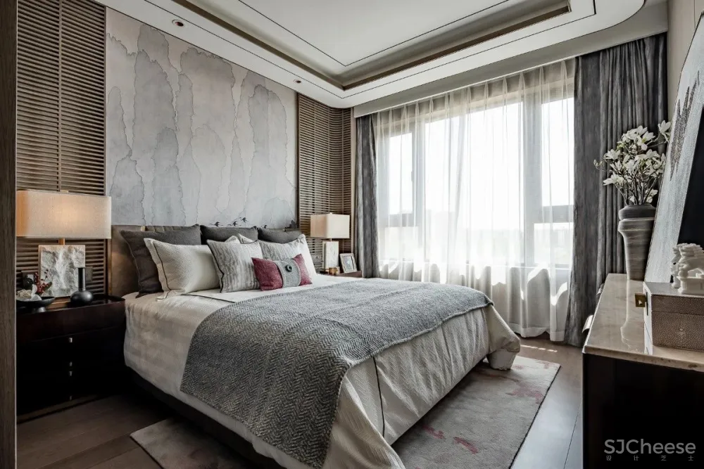 明德设计│塞上梦江南——银川万科翡翠公园上叠别墅样板间