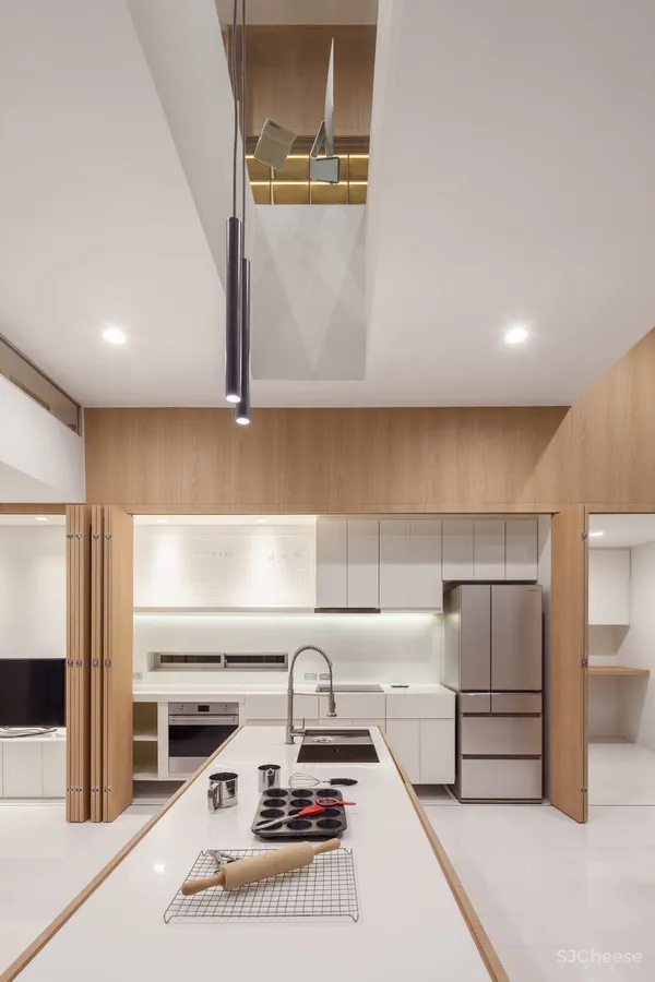 127㎡ 设计得超有创意, 每个空间都很实用