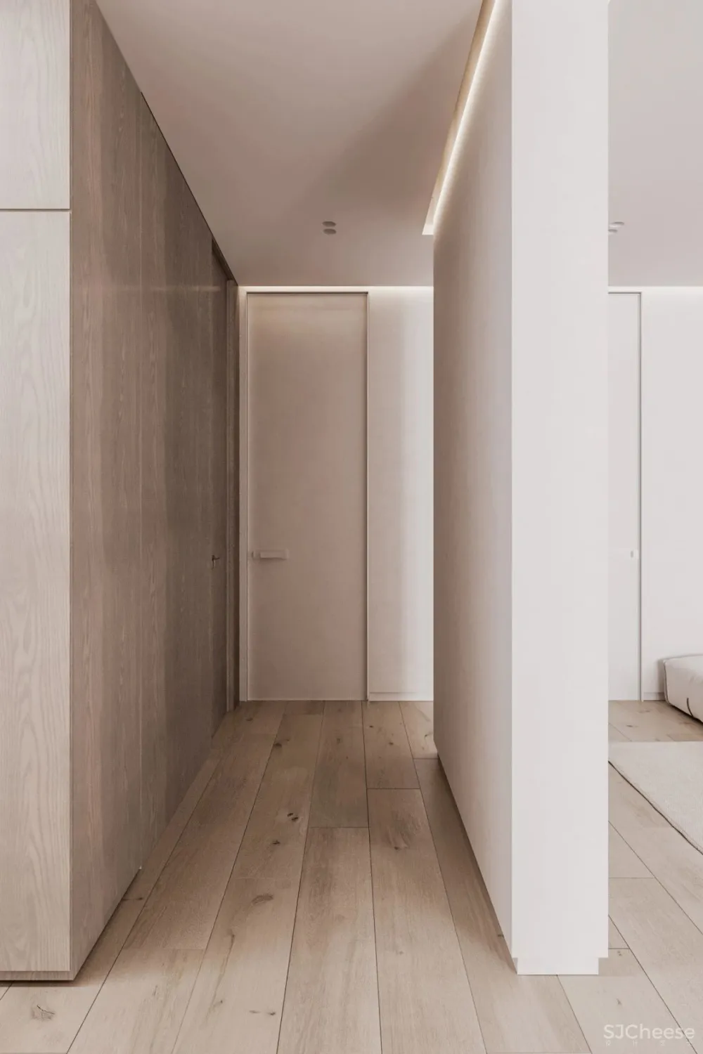 120㎡极简空间,平静和谐!