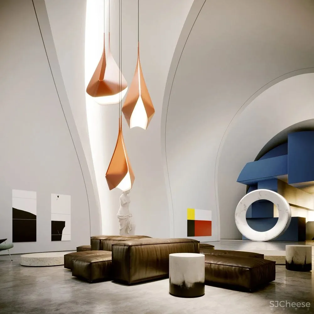 塞尔维亚极简设计,软装搭配太美了!