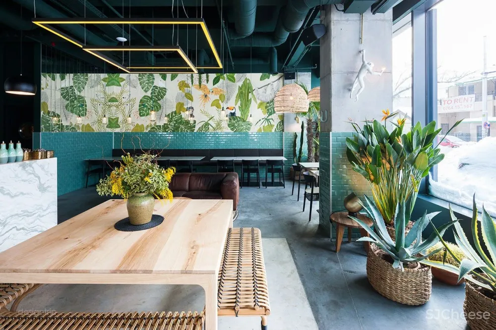 这样的餐厅设计,7秒钟!顾客就会爱上“你”