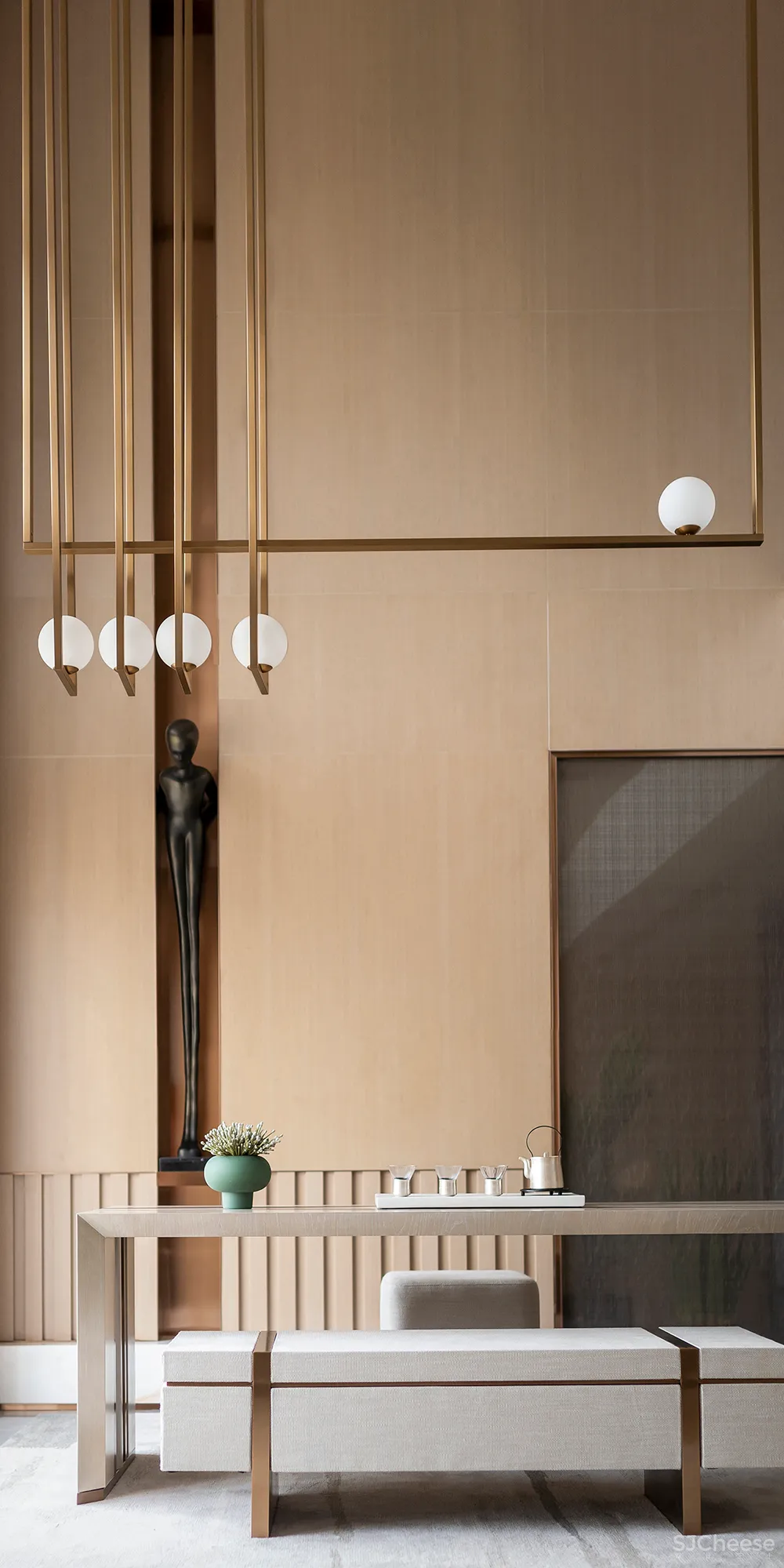 248m² 顶层复式，演绎温润质朴的生活美学