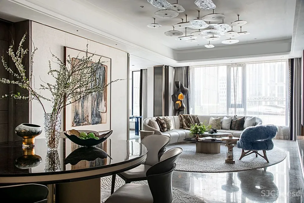 绿地海珀•外滩样板房健康科技赋能品质精装