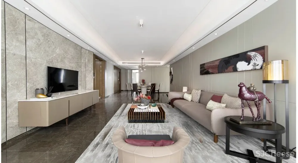 梁志天最新力作 厦门岛芯湖里COD「中骏·天盈」260平和186平样板间