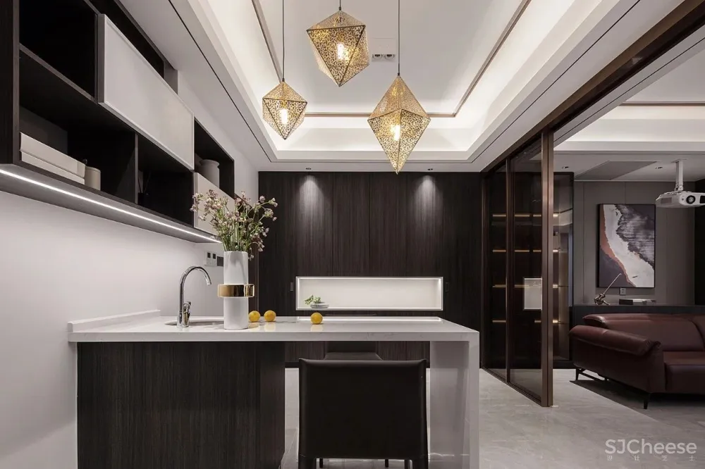 300㎡静奢私宅,直撩心底的优雅魅力!