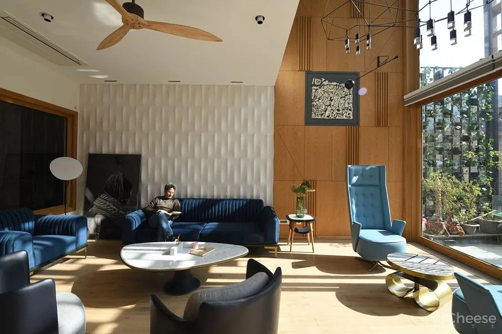 来自印度的日式风味丨印度屏风住宅