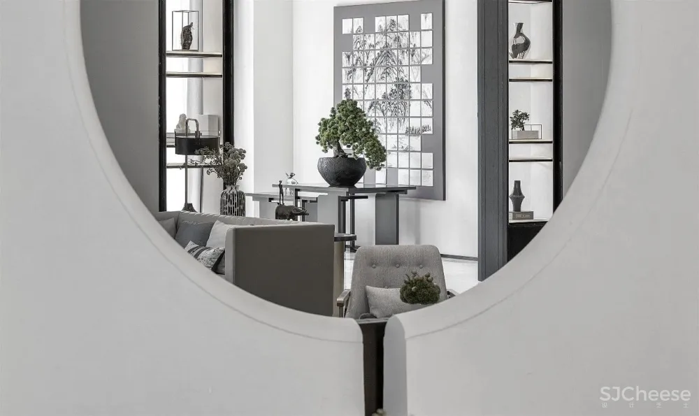 极致白意境,泼墨水云间