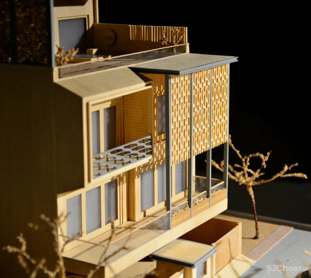 来自印度的日式风味丨印度屏风住宅