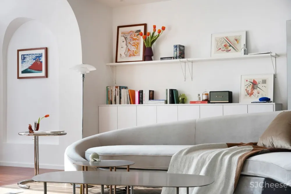 180㎡的两居室，这样留白才大气！