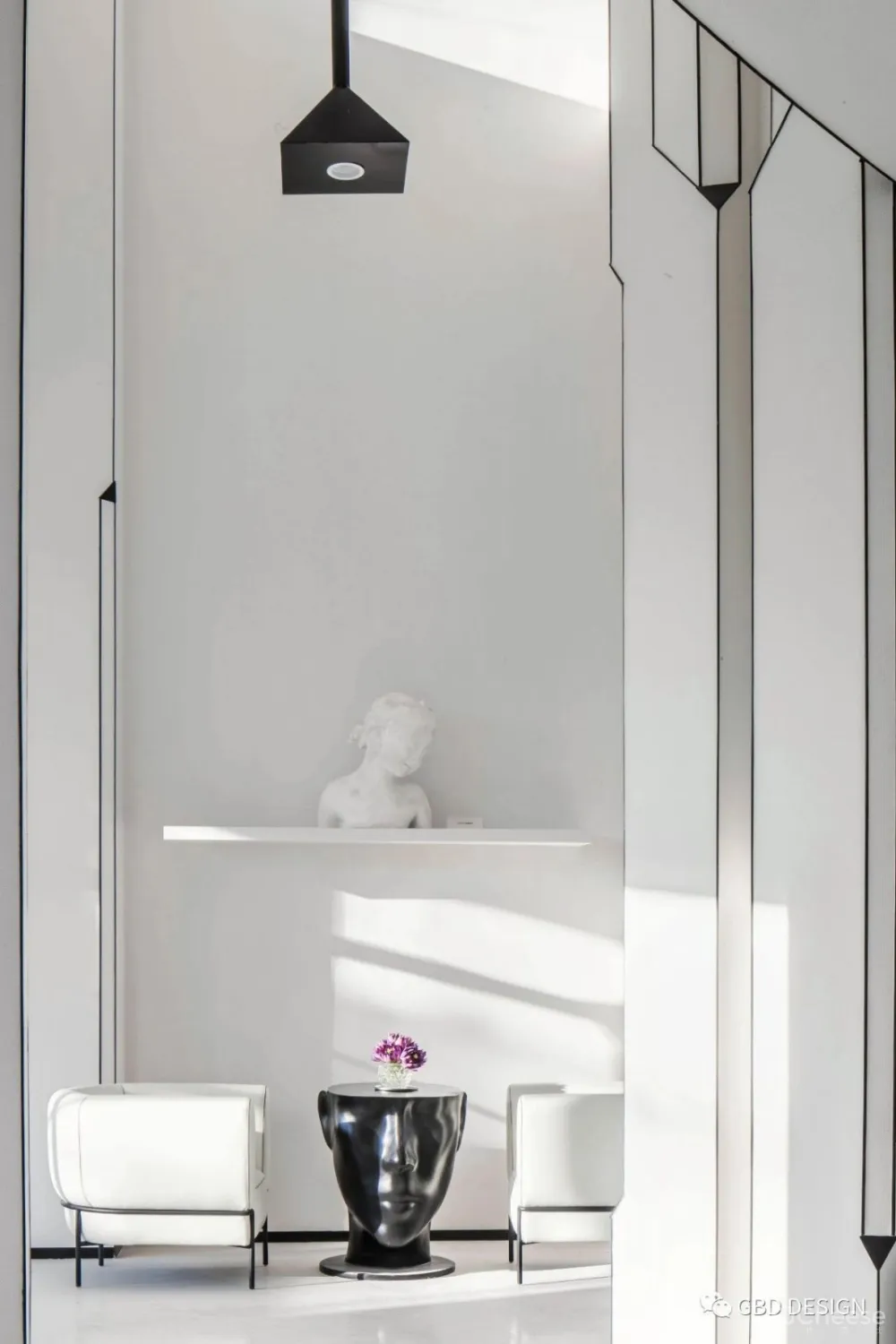 神圣的空旷—沈阳中海和平之门售楼部 广州杜文彪装饰设计