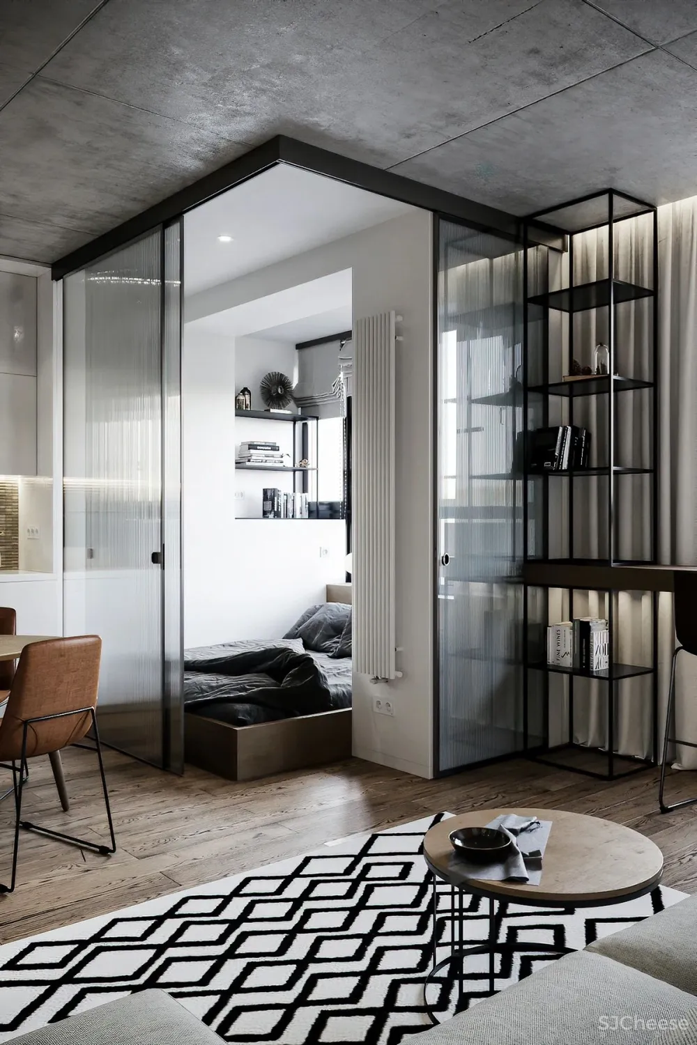 41㎡一居室，简单漂亮！