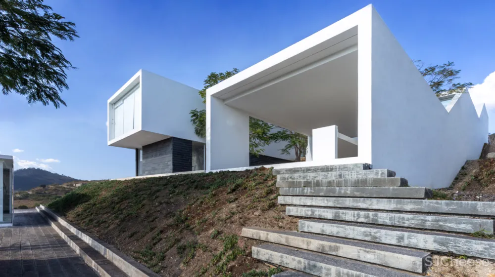 墨西哥的5个白色房子,纯净到让人感动!