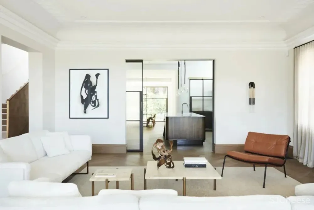 优雅“中性色”山顶别墅,低调却有品位!