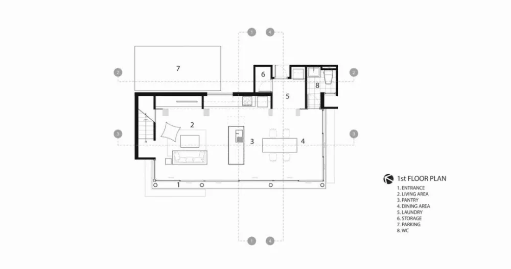 127㎡ 设计得超有创意, 每个空间都很实用