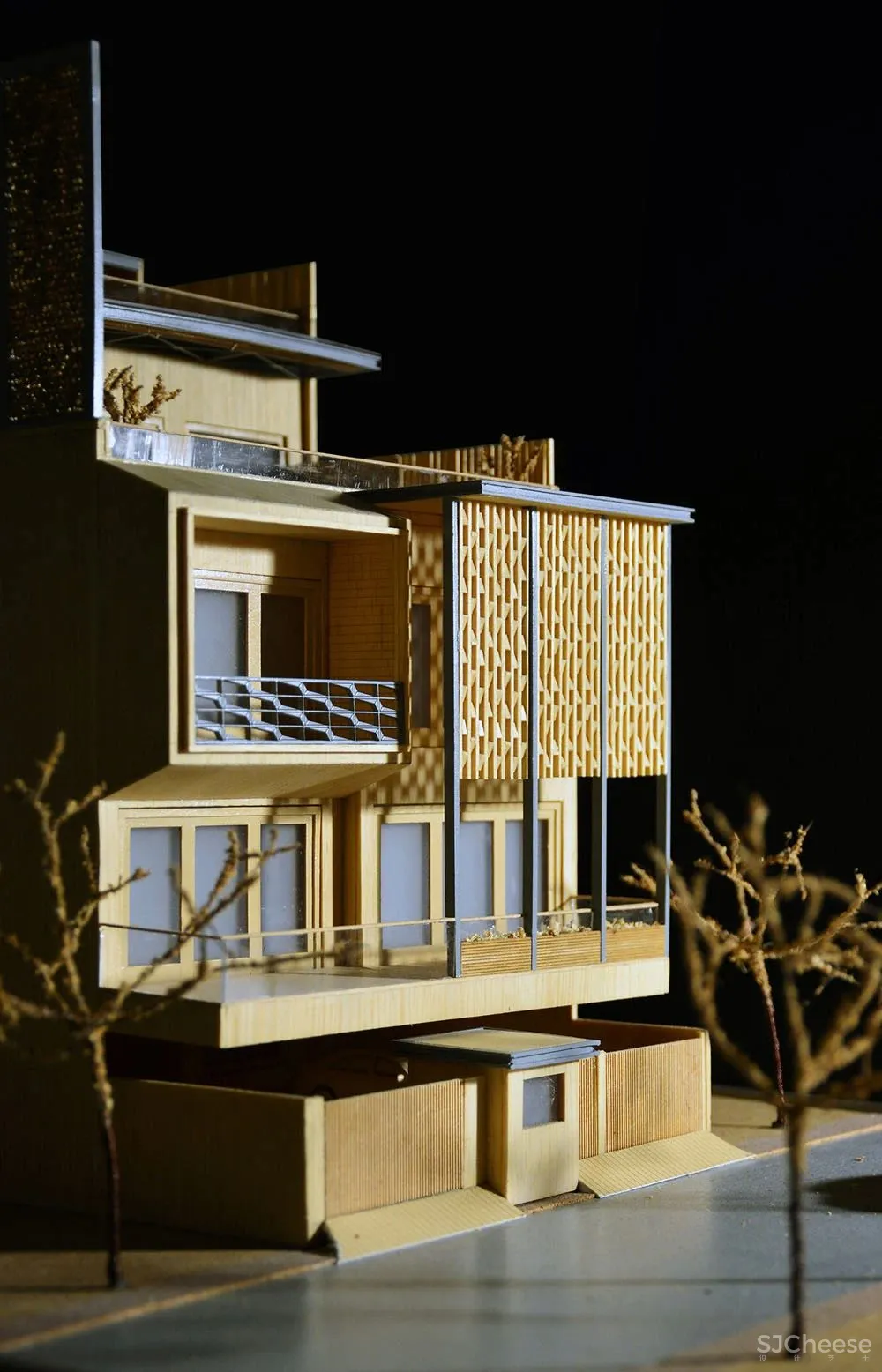 来自印度的日式风味丨印度屏风住宅