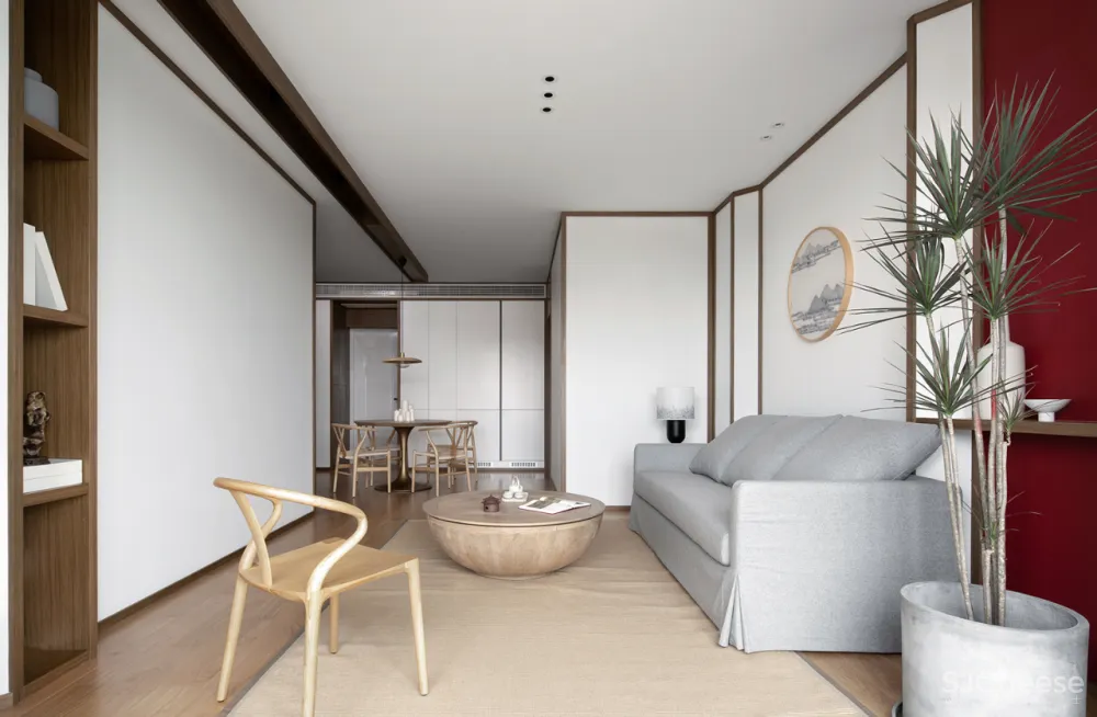 年轻人的中式,没有瓷器、屏风和红木家具,却美出诗意!